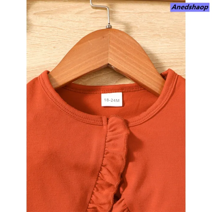 NEW%20Anedshaop%20Special%20Clothes%20for%20Kids%20Girl%201-6%20Years%202PCS%20Set%20Sling%20Floral%20Dress%20Solid%20Short%20Sleeves%20Overcoat%20Costume%20Summer%20Dress%20Girl%20Outfit%20-%20Image%204