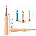 Changeable Head Poking Cross Stitch Tools Knitting DIY Poke Needle Adjustable Punch Needle Tool Embroidery Stitch. 