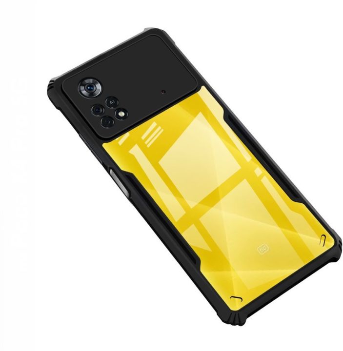 Poco%20X4%20Pro%20Border%20Case%20With%20Back%20Transparent%20Cover%20-%20Image%202