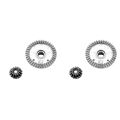 ARELENE 2X Metal Differential Driving Gear 12401-1638 for 104009 12402-A 12401 12402 12403 12404 12409. 
