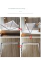 Double Bed Folding Double Door Mosquito Net (6/5Ft). 