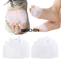 DISICHEN 1pair Silicone Forefoot Pads Gel Insoles Toe Separator Cushion Pad Pain Relief Shoes Insoles Finger Toe Valgus Corrector Gel Pad Hot Selling. 