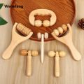 Wenefang Wooden Massage Roller Therapy Body Massager Foot Face Shoulder New Neck Hand Push Roller Massager Body Soothing Massage Tool. 