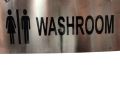 Washroom Tag / Stainless Steel TAG For Washroom. 