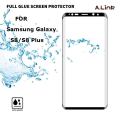Samsung Galaxy S8 / Plus 3D Curved Full Glue Cover Tempered Glass Screen Protector Film Case. 