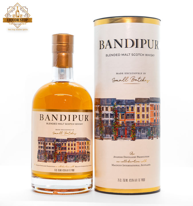 Bandipur Whisky 750ml – Premium Malt Scotch Blend