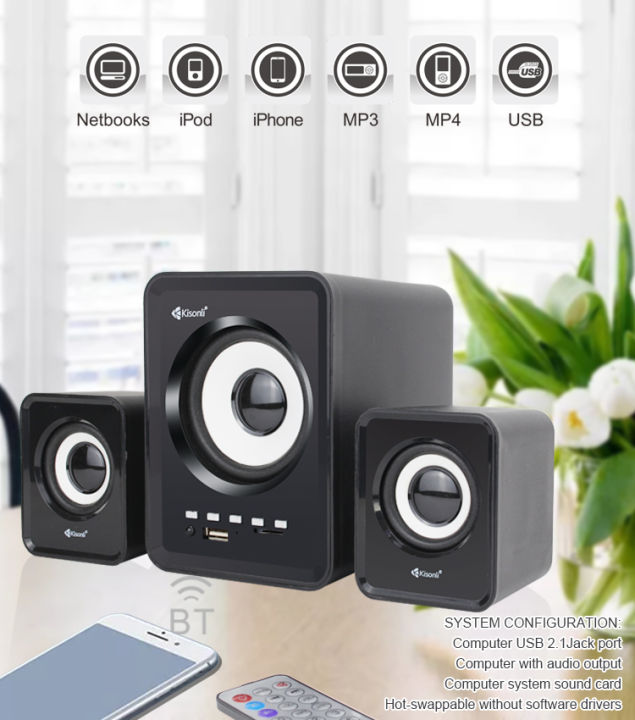 Kisonli%20U-2800BT%20Bluetooth%20Usb%202.1%20Portable%20Speaker%20-%20Image%205