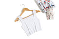 Cami Top for Women Sleeveless V-Neck Camisole Tank Top in Solid Color. 