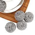 Jali Stainless Steel Sponges, Scrubbing Scouring Pad, Steel wire Wool Jali Scrubber for Kitchen cleaner dish washer Pack Of 5Pcs. 
