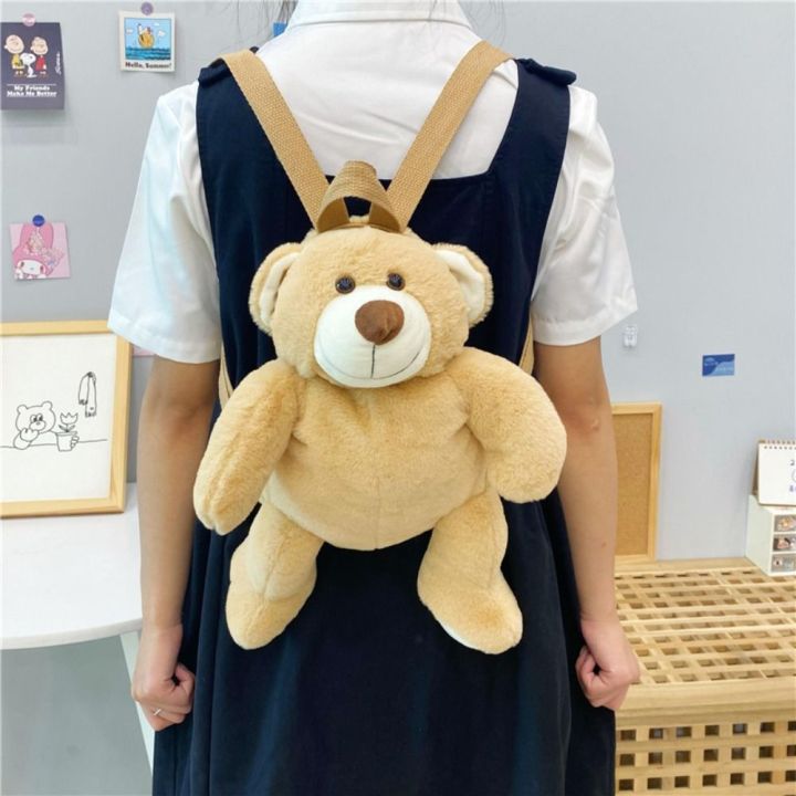 simple-plush-toy-cartoon-bear-backpack-plush-doll-children-school-bag