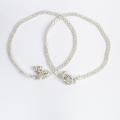 No.38 Silver Classic Design Pauju / Anklet For Women, 2.06 Tola. 
