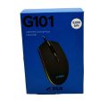 Mouse G101 Solid Power  Optical LightSync Gaming Type Mouse USB. 