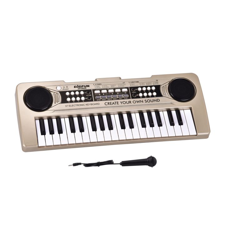 KeyPlay Digital Organ – 37-Key Electronic Keyboard with Gift Packaging ...