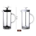 OUMERY Milk Bubbling Machine Manual Milk Frother Pot Coffee Milk Bubbling Cup Portable Household Milk Bubbler A. 