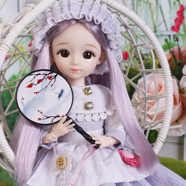 Bizzy BJD Doll and Clothes Multiple Removable Joints 30cm 1/6 3D Eyes ...