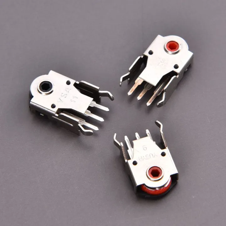 2Pcs Highly Accurate Decoder 9mm/11mm Red Core Rotary Mouse Scroll ...