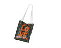 Love Vibes Printed Cotton Tote Bag. 