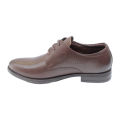 Choclate Brown   Black Horse Shoes  Leather Lace Up Formal Shoes For Men. 