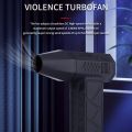 Geevorks Handheld Brushless Motor Jet Fan 130,000RPM Turbofan 200W High Power Dust Blower Compressed Air Duster Keyboard Cleaning Tool with Type-C Charging Interface. 