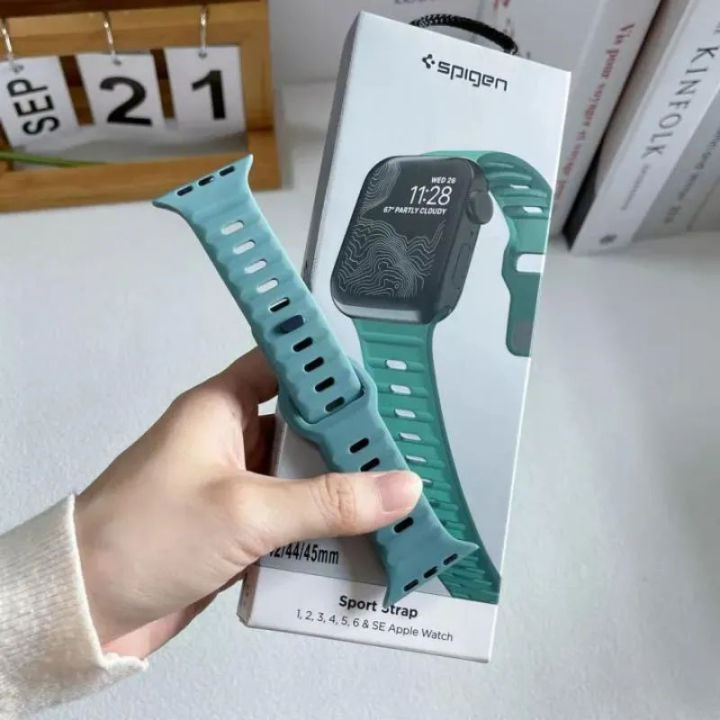 Spigen%20Sports%20Strap%20For%20Apple%20Watch%2045MM%2044Mm%2042MM%20Series%208%207%206%205%204%203%20-%20Image%208