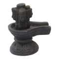 4Mukh Pashupatinath Shivling Statue / Four Face Shivling Murti Size 3" 130Gram. 