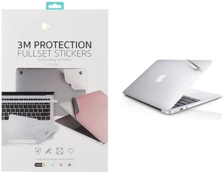 MacBook M1 AIR 13.3 inch 5 in 1 Full Body Protective Skin Stickers  (2018/2019/2020/2021)