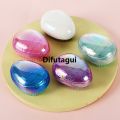 Difutagui 1pc Egg Seashell Shaped Scalp Massage Hair Brush Hair Care Comb Detangling Luxury Brush Anti-knot Hairdressing Comb Women Styling Tools. 