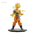 Zheng Hot Anime Dragon Ball Son Goku Super Saiyan Figure 17cm/6.69in Goku DBZ Action Figure Model Gifts Collectible Figurines for Kids. 