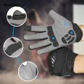 Wenefang 2023 Mountain Bike Touch Screen Cycling Gloves Breathable Shock Absorption Sports Fitness Spring Summer Riding Gloves. 