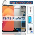 6.3'' Display For OPPO F9 LCD Screen Touch Digitizer With Frame For OPPO F9 Pro A7X CPH1823 CPH1825 LCD Screen+Free Tools. 