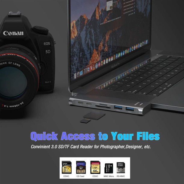 7%20in%201%20USB%20C%20Hub%20Multiport%20Adapter%20With%20HDMI%204K@30Hz%20Output,%20Power%20Delivery%20Type%20C%20Charging%207%20Port%20Hub,%20USB%20Hub%20With%20SD%20Card%20Reader,%203.0%20USB%20C%20Hub%20For%20Mac%20MacBook%20Pro%20XPS%20Surface%20Pro%20-%20Image%203