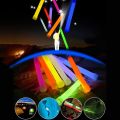 Jufang10pcs Camping Glow Sticks Waterproof 6 Inch Concert Party Light Stick with Hook Non-toxic Hiking Camping Grow in the Dark Sticks High Quality Bargain price. 