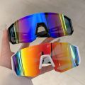 UV Sandproof Cycling Sunglasses Clear Anti Radiation Lens Outdoor Sport Goggle Popular Punk Eye Protector Windproof Glasses Road Riding Bike. 