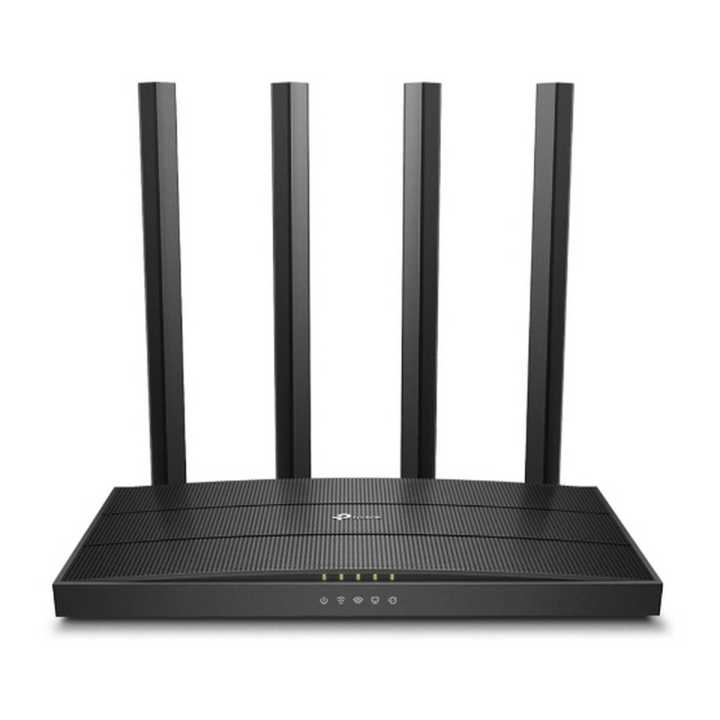 TP-Link%20Router%20AC1200%20Archer%20C6%20Wi-Fi%20Speed%20Up%20To%20867%20Mbps/5%20GHz%20+%20300%20Mbps/2.4%20GHz%20,%205%20Gigabit%20Ports,%204%20External%20Antennas%20,%20MU-MIMO,%20Dual%20Band%20-%20Image%202