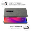 Slim Cloth Texture Fitted Cover For Xiaomi Mi 9t Pro Case Fabric Ultrathin Antiskid Capa for Xiomi Redmi K20 K 20 Pro mi 9 t pro. 
