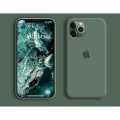 Apple iPhone 11 Pro Pure Liquid Green Silicone Case Cover Furr Inside. 