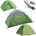 Desert Fox Camping Tents 1/2/3 Person Outdoor Lightweight Backpacking Waterproof 3 Season Tent for Family Hiking Travelling. 