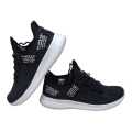 Yearcon Black White Easy Shoes For Men (5016). 