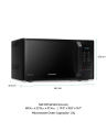 Samsung 23 L Solo Microwave MS23K3513AK/TL, Black. 