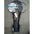 2 In 1 Badminton Racket With Bag | Yonex Badminton Racket - 2 Pcs | Badminton Racket For Beginners | For Indoor/Outdoor Use. 