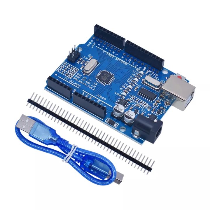Arduino%20Uno%20R3%20SMD%20Development%20board%20USB%20CABLE%20With%20L298N%20Driver%20Board%20Module%20-%20Image%203