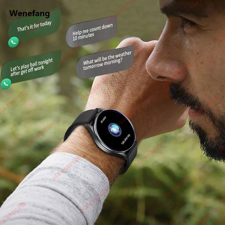 Wenefang%202024%20New%20For%20Samsung%20Galaxy%20Watch%207%20NFC%20Smart%20Watch%20Men%20Women%20Bluetooth%20Luxury%20Call%20HD%20360*360%20Screen%20Voice%20Call%20GPS%20Sports%20Watches%20M10%20-%20Image%205