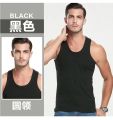 Vest Men's Pure Cotton Base Men's Loose I-Shaped Vest Sports Hurdle Fitness Summer Casual Sleeveless Inner Wear. 