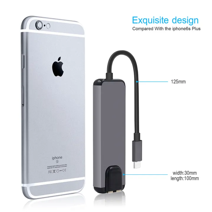 5%20In%201%20USB%20Type%20C%20Hub%20HDMI%20Rj45%20Lan%20Adapter%20For%20Macbook%20Air%20Thunderbolt%203%20USB%20C%20Charger%20Port%20To%20Gigabit%20Ethernet%20Adapter%20-%20Image%203