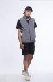 LOGO Sleeveless Fleece Jacket For Men. 