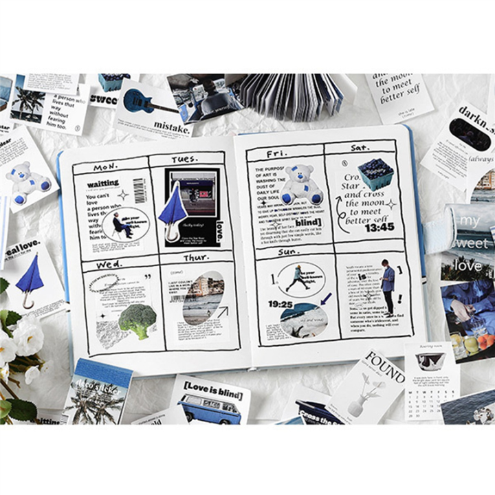 200Pcs%20Ins%20Decor%20Mini%20Stickers%20Book%20Aesthetics%20Stationery%20Art%20Collage%20Junk%20Journal%20DIY%20Scrapbooking%20Craft%20Stickers%20-%20Image%203