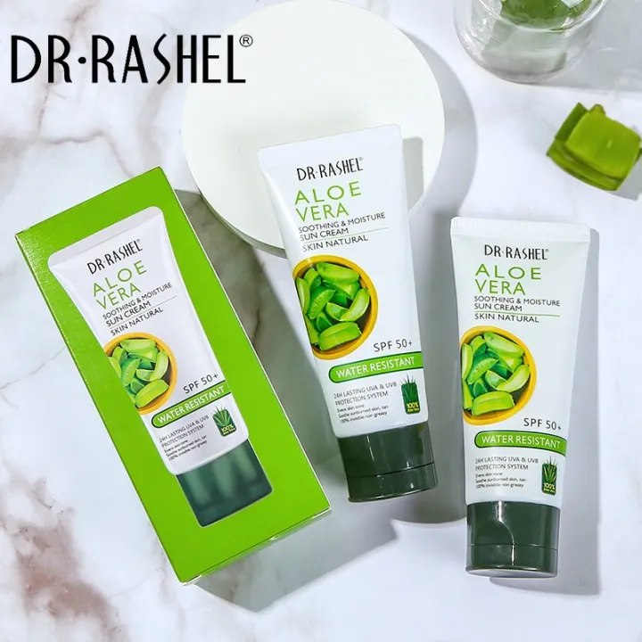 Dr%20Rashel%20Aloe%20Vera%20Sun%20Cream%20Water%20Resistant%20Sunscreen%20%2060%20G%20SPF%2050+%20-%20Image%203