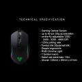 Fantech X9 Thor 4800 Dpi Programmable Rgb Backlit Usb Wired Gaming Mouse Black. 