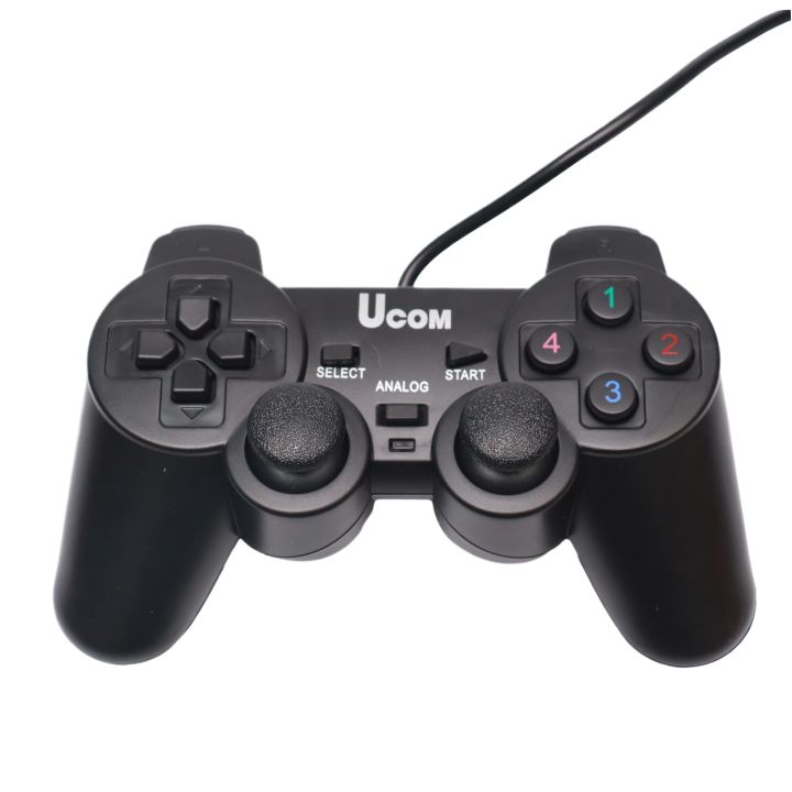 UCOM Joystick Video Game PC Gaming Controller | High Speed Certified USB 2.0 | Sensitive Keys And Handy Manipulation