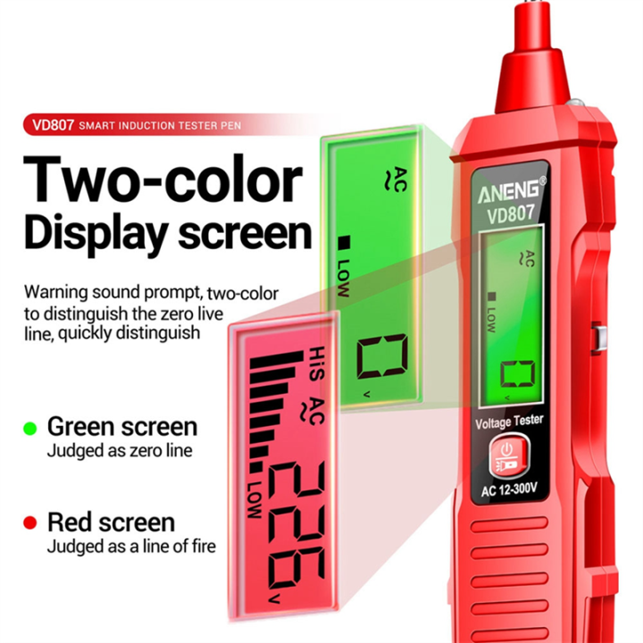 1%20PCS%20VD807%20Digital%20Voltage%20Detector%20Tester%20Pen%20Circuit%20NCV%20Sensor%20Wire%20Electrician%20Tool%20-%20Image%204